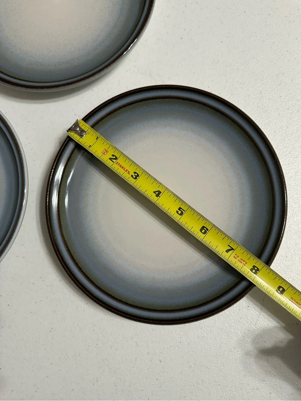 Noritake Gradient Blue and Cream Salad Plates (set of 3)